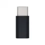 Aisens Mini Adaptador USB-C Macho a Micro-USB Hembra 2.0 Negro